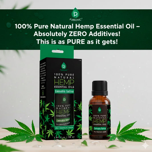 100% Pure Natural Sativa (Hemp) Essential Oil