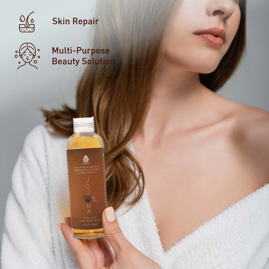 100% Pure & Natural Golden Jojoba Oil 6 Oz