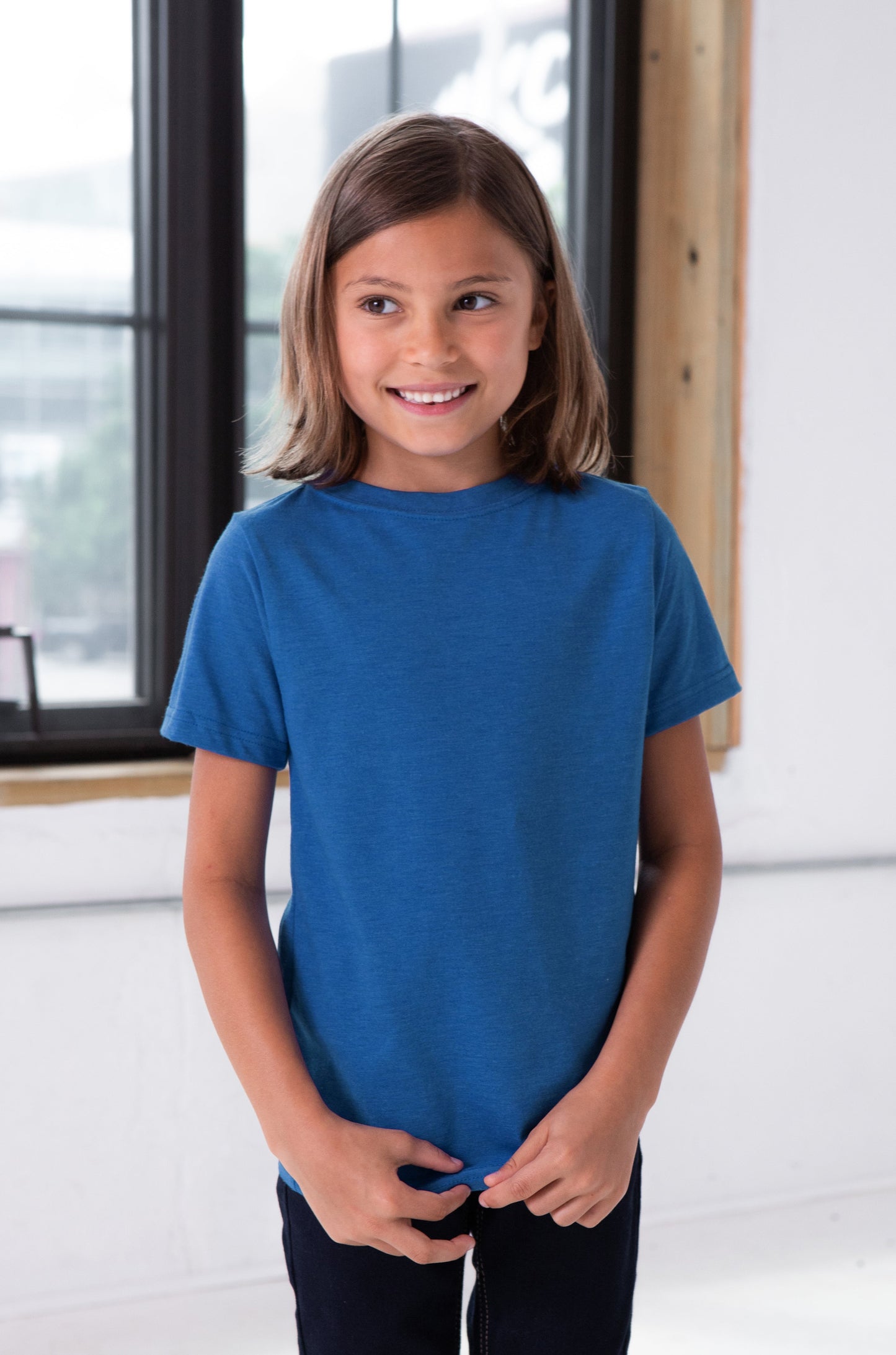 Youth Eco-Triblend Short Sleeve Tee (Core Colors)